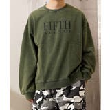 B柄-KHAKI | オーバーサイズ スウェット レディース | ONE 4 PREMIUM