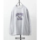 ASH(B柄) | オーバーサイズ トレーナー メンズ | ONE 4 PREMIUM