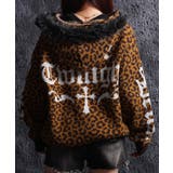 LEOPARD | フードファー ニットジップパーカー メンズ | ONE 4 PREMIUM