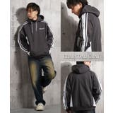 ロゴライン スウェットパーカー メンズ | ONE 4 PREMIUM | 詳細画像14 