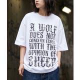 A柄-WHITE×BLACK | レタリング プリント Tシャツ | ONE 4 PREMIUM