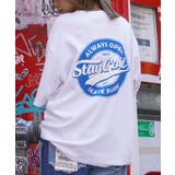 WHITE×BLUE | オーバーサイズ Tシャツ メンズ | ONE 4 PREMIUM