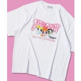 WHITE-A | パワーパフガールズ Tシャツ 半袖 | ONE 4 PREMIUM