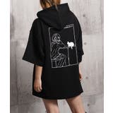 BLACK | 半袖 パーカー ユニセックス | ONE 4 PREMIUM