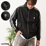 レザーライク トラックジャケット メンズ | ONE 4 PREMIUM | 詳細画像1 