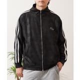 A-BLACK | レザーライク トラックジャケット メンズ | ONE 4 PREMIUM