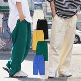 ワイドパンツ レディース ワイドテーパードパンツ | ONE 4 PREMIUM | 詳細画像16