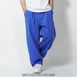 BLUE | ワイドパンツ レディース ワイドテーパードパンツ | ONE 4 PREMIUM