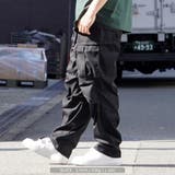 BLACK | カーゴパンツ レディース ワイドカーゴパンツ | ONE 4 PREMIUM