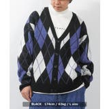 BLACK | ニットカーディガン メンズ カーディガン | ONE 4 PREMIUM