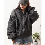 BLACK | 高密度ナイロン クロップド丈 MA | ONE 4 PREMIUM