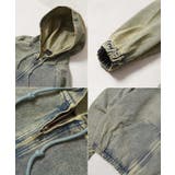 12oz デニム ジップパーカー | ONE 4 PREMIUM | 詳細画像12