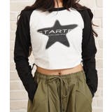 B柄-WHT×BLK | STARTER ラグラン 長袖Tシャツ | ONE 4 PREMIUM