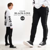 ブラック-ライン(09B) | スキニー パンツ ダメージ | ONE 4 PREMIUM