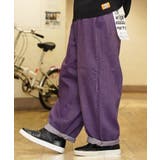 PURPLE | カラーデニム メンズ バルーンパンツ | ONE 4 PREMIUM
