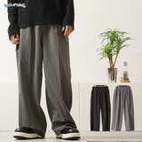 ストライプ ワイドスラックス メンズ | ONE 4 PREMIUM | 詳細画像14 