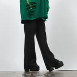 BLACK | ◆ストレッチ カラー フレアパンツ◆パンツ | ONE 4 PREMIUM
