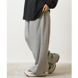 杢GRAY | ワイドスウェットパンツ レディース スウェットパンツ | ONE 4 PREMIUM