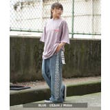 ◆サイドフリンジ チェッカーライン ワイドデニムパンツ◆ | ONE 4 PREMIUM | 詳細画像13