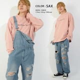 オーバーオール デニム ダメージ | ONE 4 PREMIUM | 詳細画像10