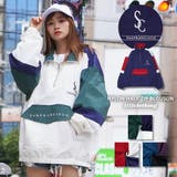 ハーフジップ レディース オーバーサイズ | ONE 4 PREMIUM | 詳細画像1