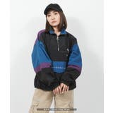BLACK | ハーフジップ レディース オーバーサイズ | ONE 4 PREMIUM