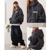 チェック柄 フードブルゾン メンズ | ONE 4 PREMIUM | 詳細画像6 