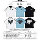 ◆ハートロゴ ハーフジップ Tシャツ◆ハーフジップ | ONE 4 PREMIUM | 詳細画像17 