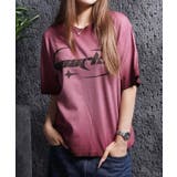 PINK | スプレー加工 テレコ Tシャツ | ONE 4 PREMIUM