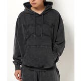 BLACK | Y2K スウェットパーカー メンズ | ONE 4 PREMIUM