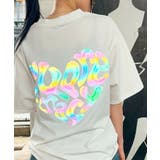 WHITE | ◆オーロラリフレクター ハートロゴ Tシャツ◆ | ONE 4 PREMIUM