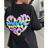 BLACK | ◆オーロラリフレクター ハートロゴ Tシャツ◆ | ONE 4 PREMIUM