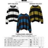 ◆モヘアライク ボーダー ルーズニット◆ | ONE 4 PREMIUM | 詳細画像2