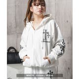 クロス ジップパーカー メンズ | ONE 4 PREMIUM | 詳細画像12