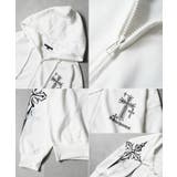 クロス ジップパーカー メンズ | ONE 4 PREMIUM | 詳細画像14