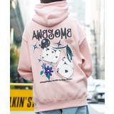 PINK | ◆グラフィック 発砲プリント 裏起毛 | ONE 4 PREMIUM