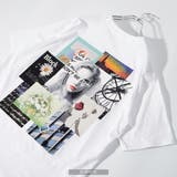 1-O.WHITE | ◆バックフォト コラージュ ビッグTシャツ◆ | ONE 4 PREMIUM