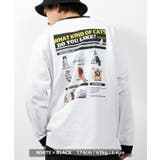 3-WHITE×BLACK | ロンT メンズ 長袖tシャツ | ONE 4 PREMIUM