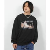 BLACK | オーバーサイズ トレーナー レディース | ONE 4 PREMIUM