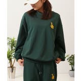 GREEN | LA ロゴ刺繍 ルーズ | ONE 4 PREMIUM