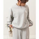 GRAY | LA ロゴ刺繍 ルーズ | ONE 4 PREMIUM