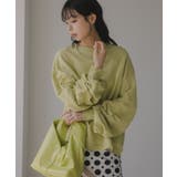 ギャザースリーブ オーバーサイズ スウェット	 | 210nouve | 詳細画像14 