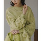 ギャザースリーブ オーバーサイズ スウェット	 | 210nouve | 詳細画像15 