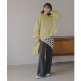 ギャザースリーブ オーバーサイズ スウェット	 | 210nouve | 詳細画像17 