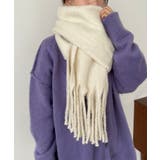 ボリュームフリンジマフラー | 210nouve | 詳細画像14 