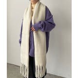 ボリュームフリンジマフラー | 210nouve | 詳細画像17 