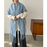 ボリュームフリンジマフラー | 210nouve | 詳細画像4 