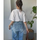 箔プリントロゴビッグTシャツ | 210nouve | 詳細画像3 