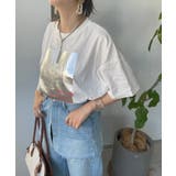 箔プリントロゴビッグTシャツ | 210nouve | 詳細画像4 