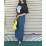 箔プリントロゴビッグTシャツ | 210nouve | 詳細画像5 